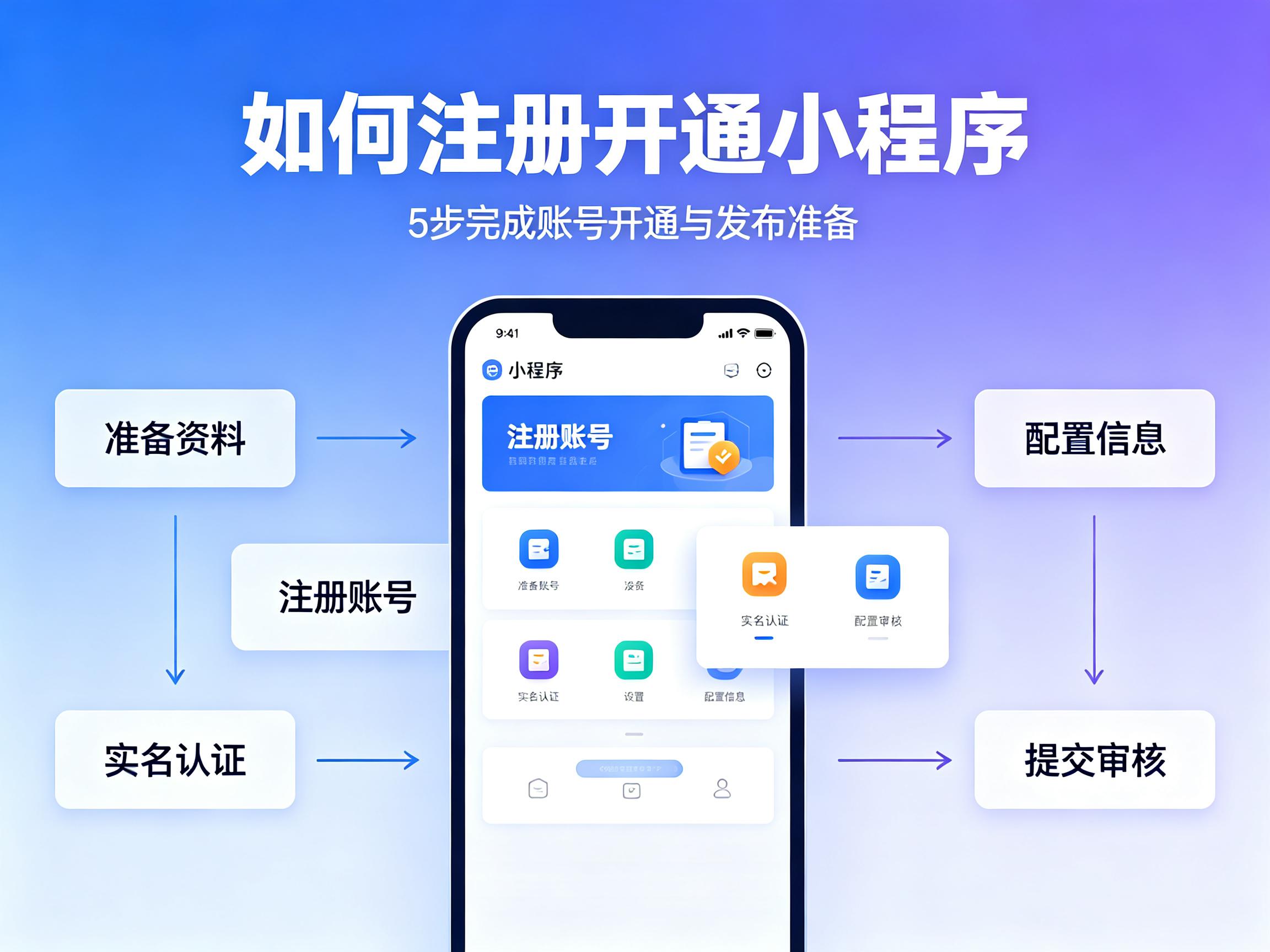 台湾|如何注册开通备案一个小程序